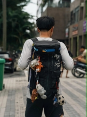 Balo thể thao COMMON PIECES X KICKGEEKS - Utility Backpack bản chữ trắng