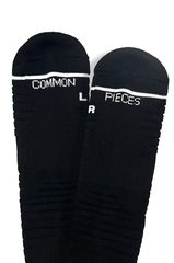Tất Thể Thao, Bóng Rổ, Bóng Đá, Pickle Ball  - Prime Performance Socks - Common Pieces SS25 - Đen