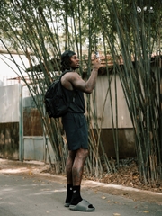 Balo thể thao COMMON PIECES -  Stand Backpack - Ember Vision, Chống nước tuyệt đối, Lót Đỏ Nổi Bật, Ngăn Laptop 16 Inch