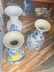 Q12 - Lọ hoa Bát Tràng 50cm