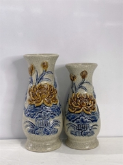 LỌ HOA MEN RẠN