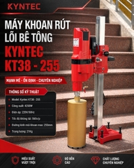 Máy Khoan Rút Lõi 255mm Kyntec KT38 - 255 Công Suất 4250W