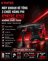 Thân Máy Khoan Bê Tông 3 Chức Năng Pin Kyntec KT52 - 26