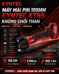 Thân Máy Mài Pin 100mm Kyntec KT55