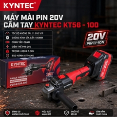 Thân Máy Mài Pin 100mm Kyntec KT56