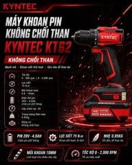 Thân Máy Khoan Pin Không Chổi Than Kyntec KT62