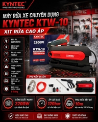 Máy Rửa Xe Chuyên Dụng Kyntec KTW-10 Xịt Rửa Cao Áp