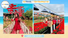 TOUR DU LỊCH CHÂU ĐỐC - LÀNG HOA SA ĐÉC 1N1Đ SIÊU TIẾT KIỆM 2026