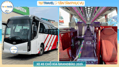 CHO THUÊ XE 45 CHỖ ĐỜI MỚI TIỆN NGHI GIÁ SIÊU TIẾT KIỆM 2026