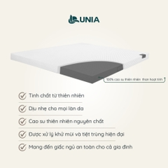 Nệm cao su thiên nhiên Than Hoạt Tính