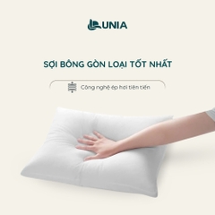 GỐI  BÔNG GÒN ÉP HƠI LUNIA
