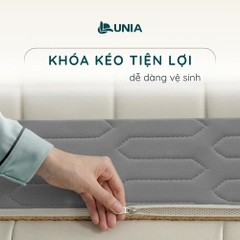 Nệm Foam Cao Cấp Lunia Cozy Moon | Nệm Foam Nguyên Khối Thoáng Khí 2 Mặt