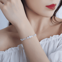 Harmony Beads Bracelet | Vòng Tay Sterling Silver 925 Phủ Bạch Kim