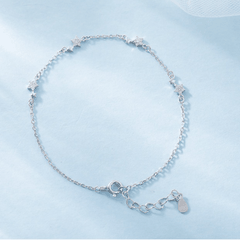 Starry Night Bracelet | Vòng Tay Sterling Silver 925 Phủ Bạch Kim