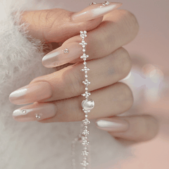 Classic Silver Bead Bracelet | Vòng Tay Sterling Silver 925 Phủ Bạch Kim