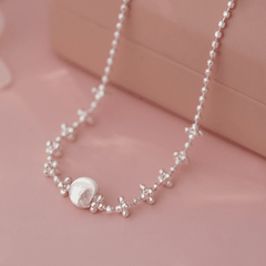 Classic Silver Bead Bracelet | Vòng Tay Sterling Silver 925 Phủ Bạch Kim