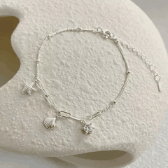 Ocean Bracelet | Vòng Tay Sterling Silver 925 Phủ Bạch Kim