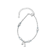 Lucky Fish Charm Bracelet | Vòng Tay Sterling Silver 925 Phủ Bạch Kim