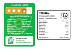 Tủ lạnh Toshiba Inverter 711 lít Multi Door GR-RF900WI-PMV(06)-MG