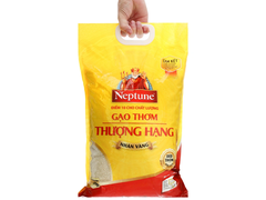 GẠO THƠM THƯỢNG HẠNG NEPTUNE NHÃN VÀNG 5KG