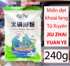 MIẾN DẸT KHOAI LANG NẤU LẨU TỨ XUYÊN – 240G – JIU ZHAI YUAN YE