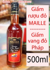 GIẤM RƯỢU ĐỎ MAILLE 500ML - DẤM VANG ĐỎ PHÁP