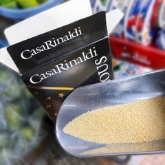 HẠT COUSCOUS CASA RINALDI MEDIUM 500G – LÚA MÌ SEMOLINA – Ý