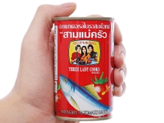 CÁ MÒI SỐT CÀ 3 CÔ GÁI 155G - CÁ NỤC SỐT CÀ