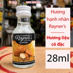 HƯƠNG HẠNH NHÂN RAYNER’S 28ML – ALMOND FLAVOURING ESSENCE