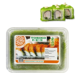 TRỨNG CÁ CHUỒN XANH LÁ TOBIKO NHẬT BẢN 500G (LOẠI 1) - MÃ