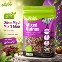 HẠT DIÊM MẠCH MIX 3 MÀU ÚC 400G - MIXED QUINOA ABSOLUTE ORGANIC