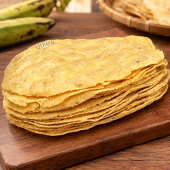 BÁNH TRÁNG CHUỐI (CHƯA NƯỚNG) - BÁNH PHỒNG CHUỐI (50 CÁI)