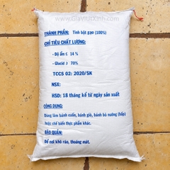BỘT GẠO SANH KÝ 10KG - RICE STARCH - LÀM BÁNH CUỐN, BÁNH CANH