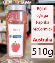 BỘT ỚT CỰA GÀ PAPRIKA MCCORMICK 510G - NHẬP KHẨU ÚC