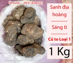 SANH ĐỊA (SÁNG TÌ) – SINH ĐỊA HOÀNG CỦ TO LOẠI 1 – 500G, 1KG