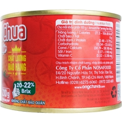 CÀ CHUA CÔ ĐẶC ÔNG CHÀ VÀ 210G -  CÀ PASTE THƯỢNG HẠNG
