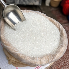 ĐƯỜNG TRẮNG KIM CƯƠNG HẠT TO – ĐƯỜNG CÁT TRẮNG- 12KG NGUYÊN CÂY