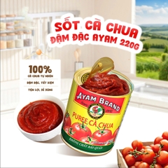 PUREE CÀ CHUA AYAM BRAND 220G - SỐT CÀ CHUA ĐẬM ĐẶC