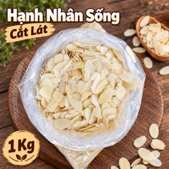 HẠNH NHÂN SỐNG CẮT LÁT 500G - 1KG – ALMOND SLICES