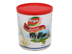 KEM ĐẶC CÓ ĐƯỜNG VEGA 1KG - SỮA ĐẶC MALAYSIA (THÙNG 24 LON)