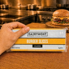 PHÔ MAI LÁT BURGER DAIRYMONT 1KG – 84 LÁT, XUẤT XỨ ÚC