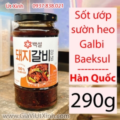 SỐT ƯỚP SƯỜN HEO HÀN QUỐC 290G – SỐT GALBI FOR PORK BAEKSUL