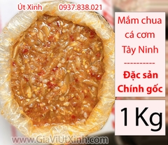 MẮM CHUA CÁ CƠM TÂY NINH 1KG- 3KG- 5KG – ĐẶC SẢN CHÍNH GỐC