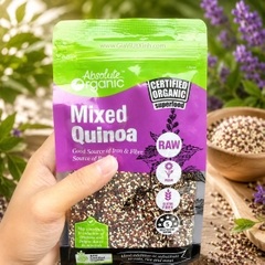 HẠT DIÊM MẠCH MIX 3 MÀU ÚC 400G - MIXED QUINOA ABSOLUTE ORGANIC