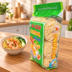 MÌ TRỨNG SÀI GÒN ĐẶC BIỆT 500G - MÌ KHÔ DẠNG VẮT, MÌ XÀO