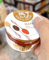 TRỨNG CÁ HỒI ĐỎ CAVIAR TSARSKAYA EVROPROM 220G – NHẬP KHẨU NGA
