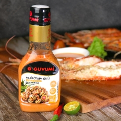 MUỐI ỚT KIM QUẤT GUYUMI 200G – SỐT CHẤM ĐỒ NƯỚNG, HẢI SẢN