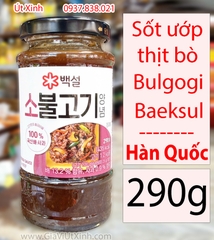 SỐT ƯỚP THỊT BÒ HÀN QUỐC 290G - BULGOGI FOR BEEF BAEKSUL