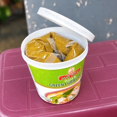 GIA VỊ CÀ RI XANH (ĂN CHAY) THÁI LAN MAE PLOY 400G - GREEN CURRY PASTE