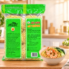 MÌ TRỨNG SÀI GÒN ĐẶC BIỆT 500G - MÌ KHÔ DẠNG VẮT, MÌ XÀO